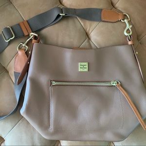 Dooney & Bourke Brown Messenger Bag